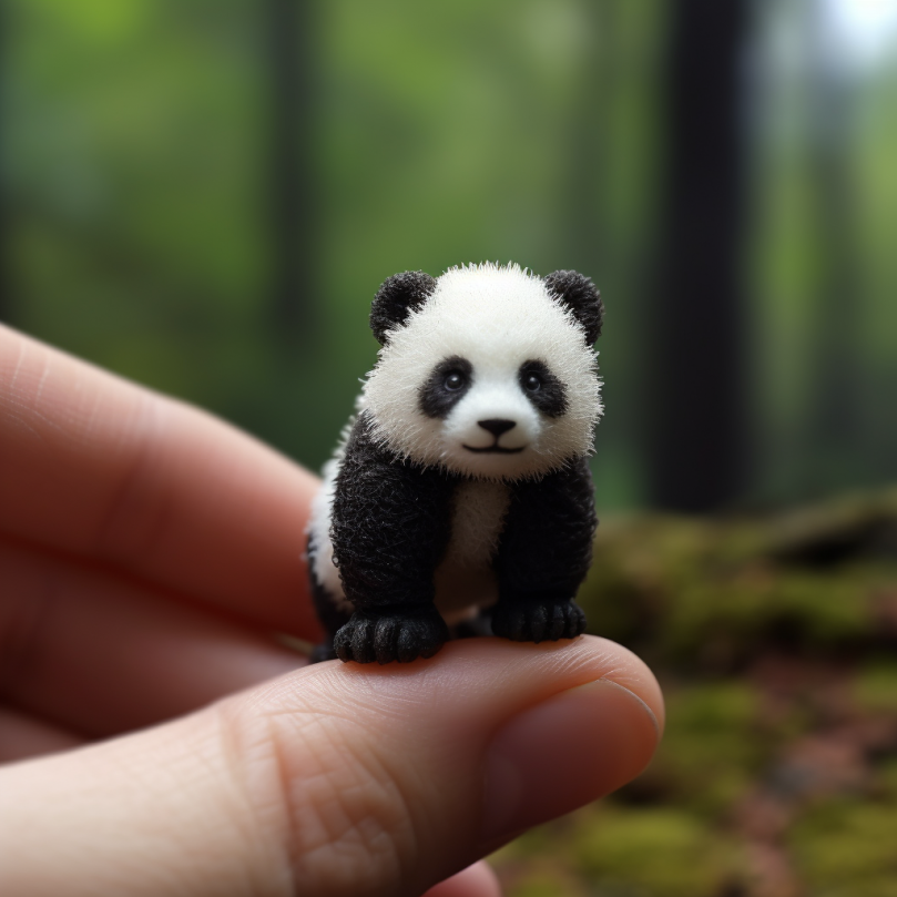 Miniature Pandas of New Asia